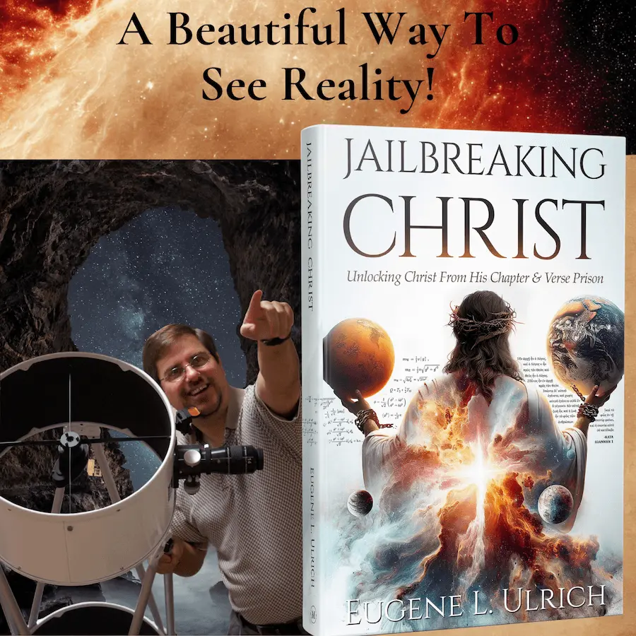 A conceptual image representing the Jailbreaking Christ thesis